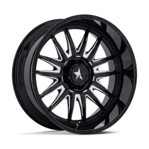 MSA Offroad Wheels – COMMANDER – Black – 24″x10″ -25mm – Summer Wheels – MA055BE24104A25N